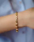 Taşlı Kalp Bileklik 1