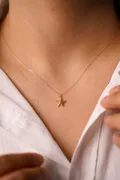 Deniz Yıldızı Altın Kolye 2
